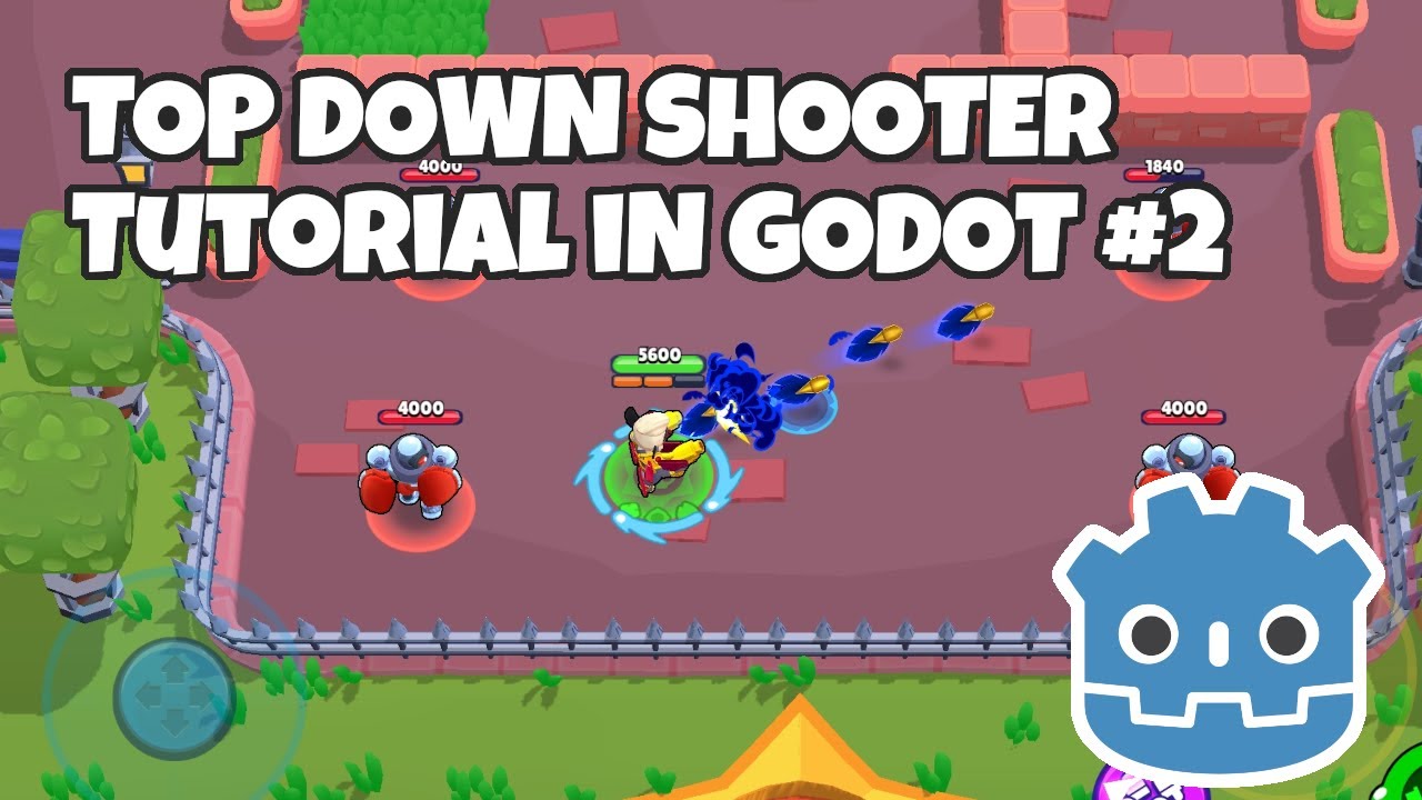 Top Down Shooter in Godot: #2 Player Movement & Aiming