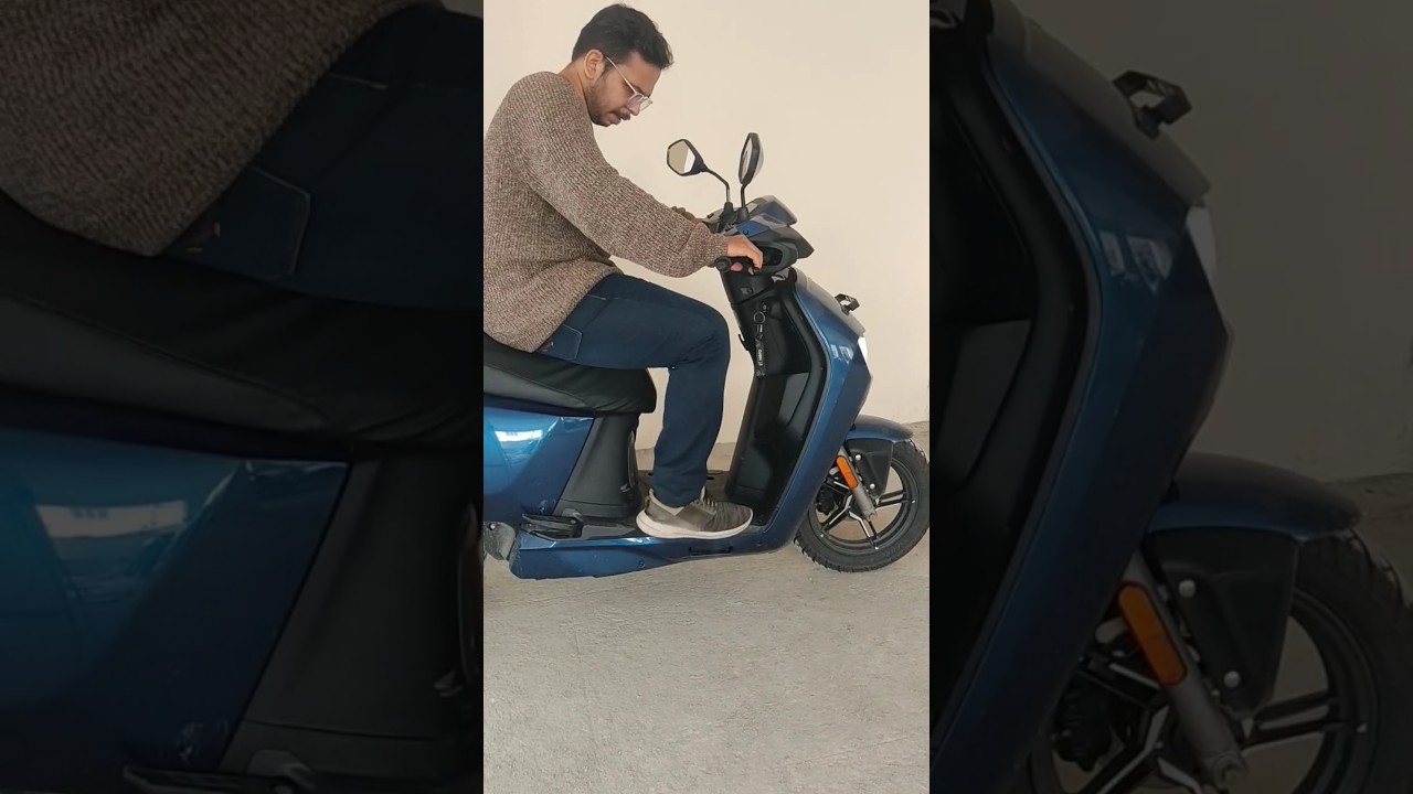 vida vx2 plus electric scooter new model 2025 foot floor flat easy to handle for ladies 🔥 foot pegs