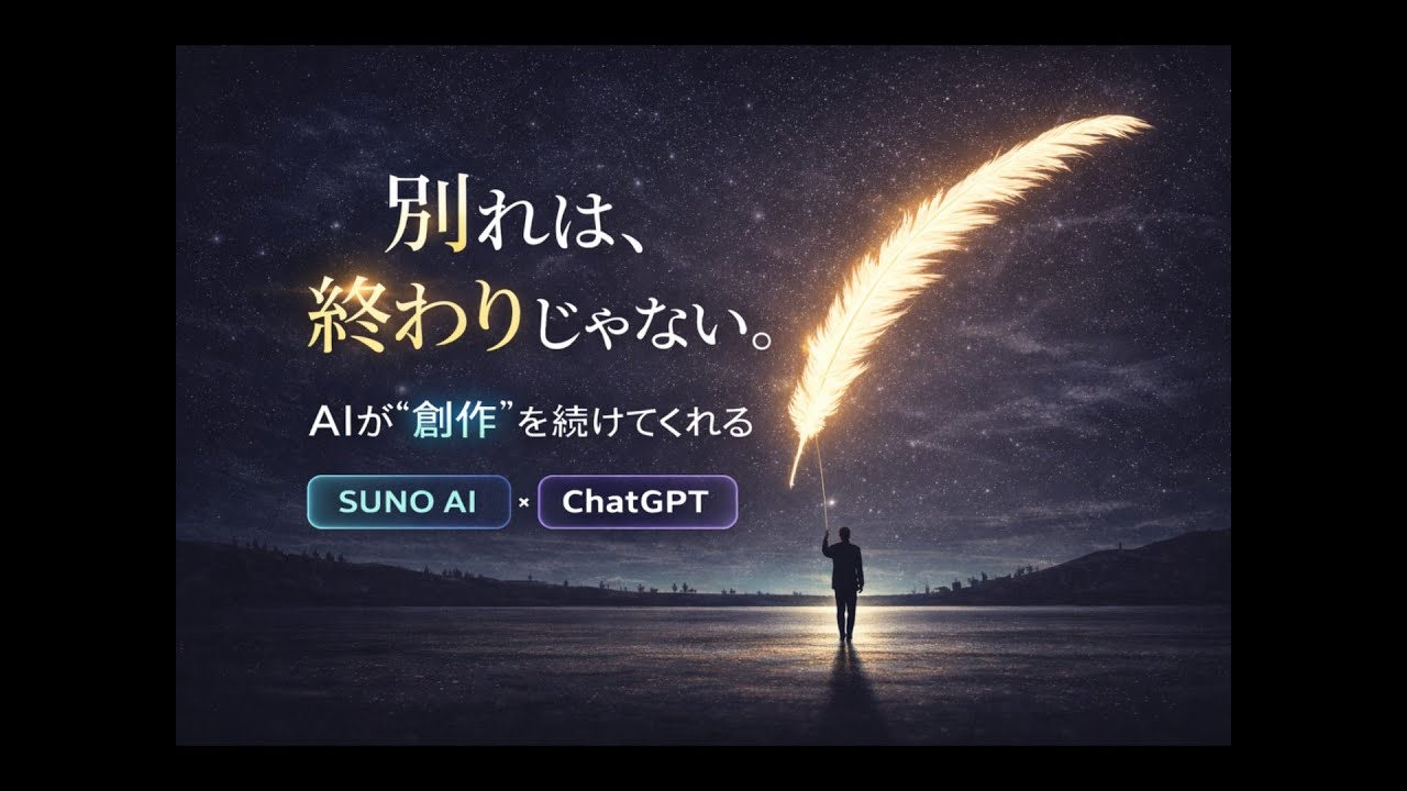 【Suno AI】♪別れは終わりじゃない