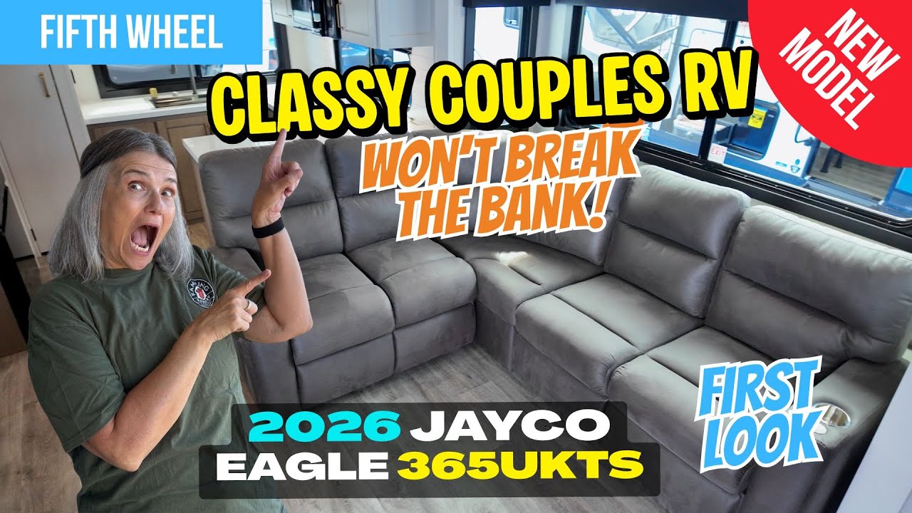 New Couple's RV Floor Plan! 2026 Jayco Eagle 365UKTS Fifth Wheel