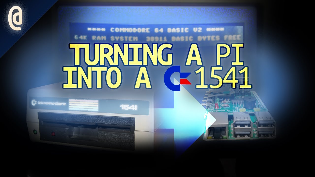 Я превратил Raspberry Pi в дисковод Commodore 1541...