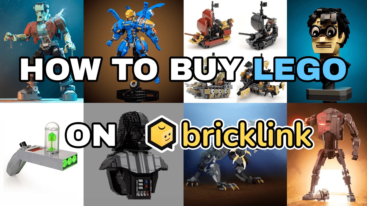 How to buy LEGO parts on BRICKLINK