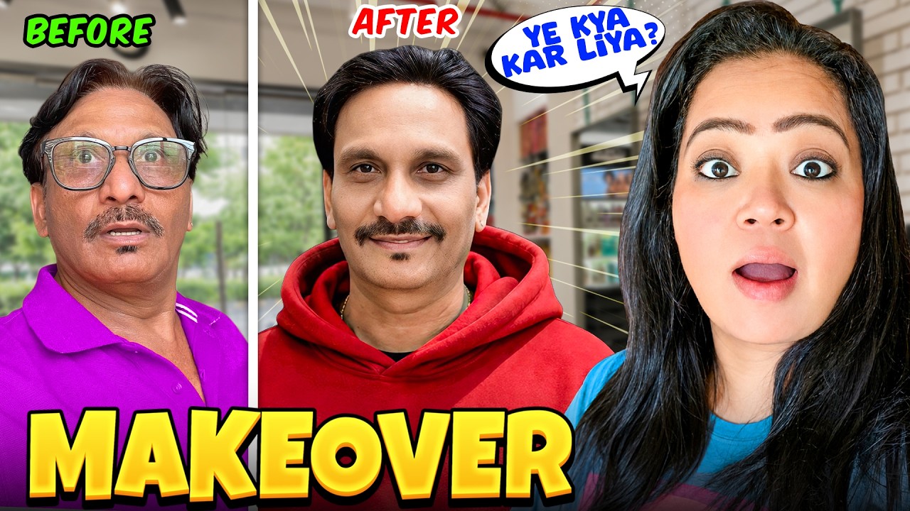 Kya Sasur ji Ka Makeover Sahi Hua? 💇🏻&zwj;♂️ | Bharti Singh | Harssh Limbachiyaa | Golla | Yash