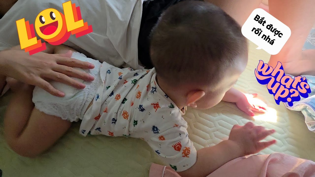 CƯỜI SẢNG VỚI TRÒ ĐÙA SIÊU #CUTE CỦA EM BÉ