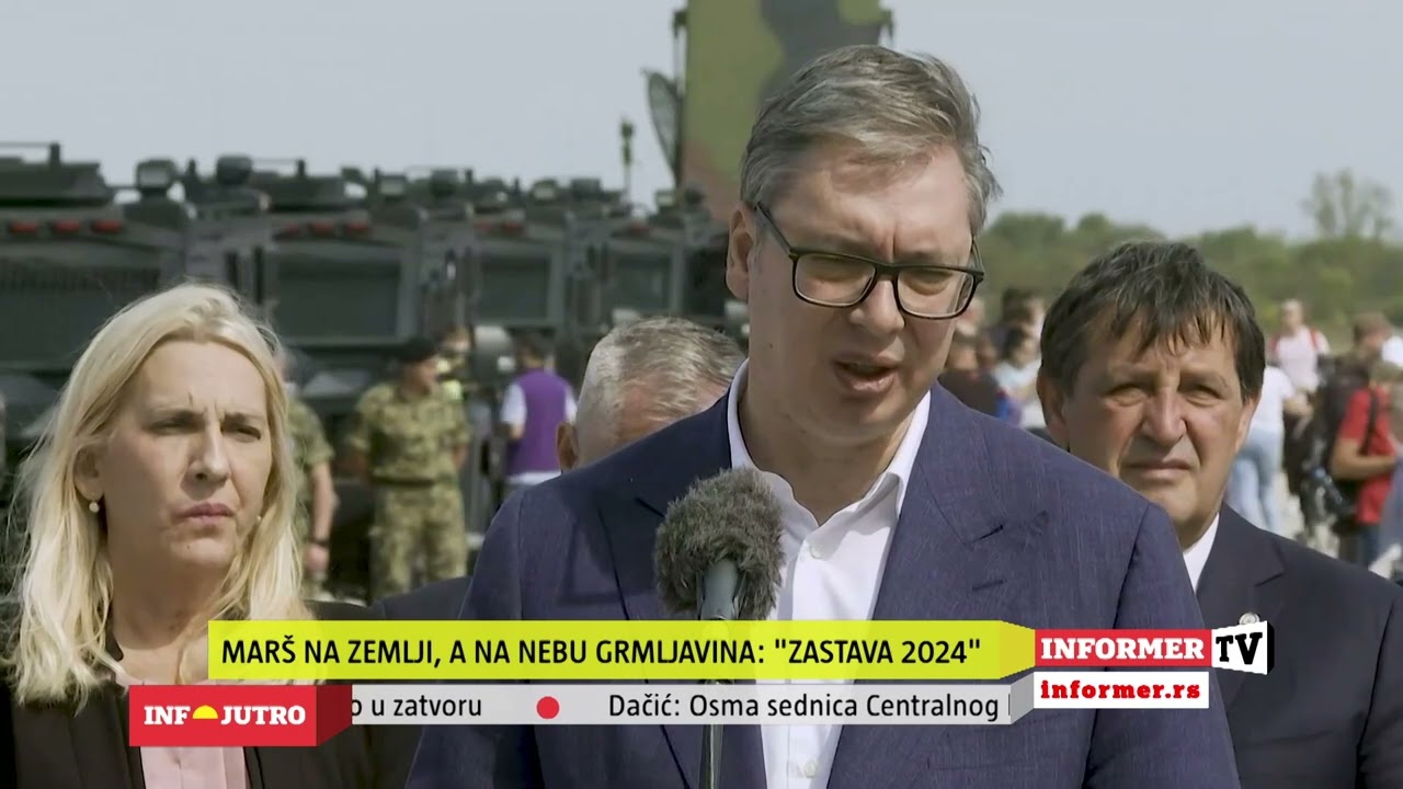INFO JUTRO - Vojska Srbije dostigla respektabilan nivo u svetu!