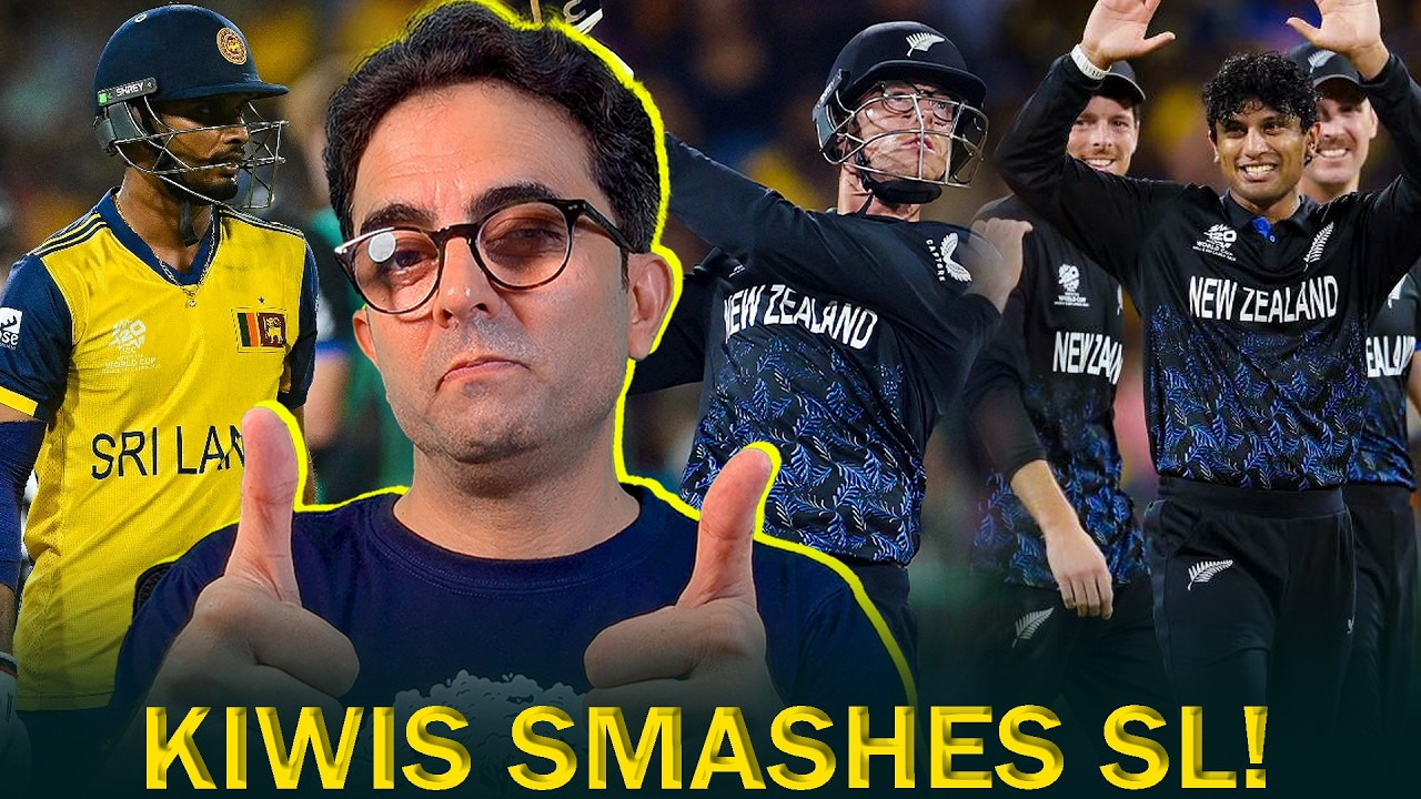 New Zealand smashed Sri Lanka in Colombo | Pakistan Semi Final in danger!