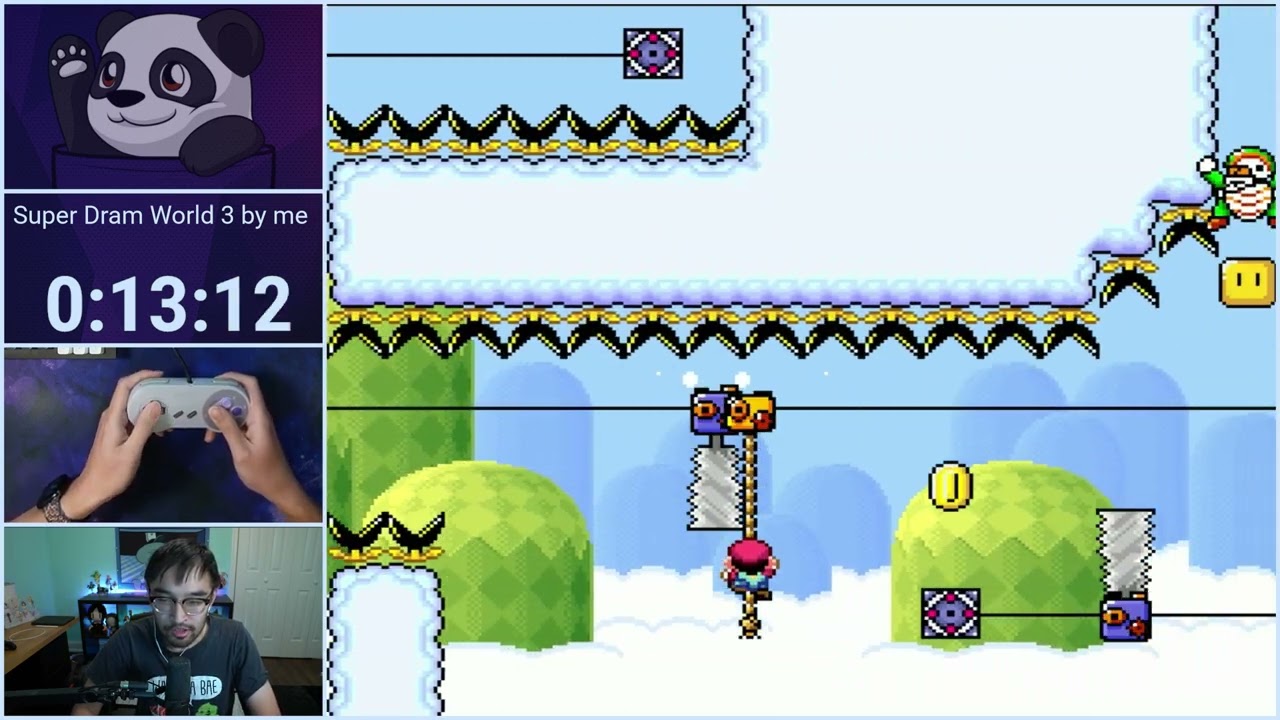 Super Dram World 3 Any% Speedrun in 51:51