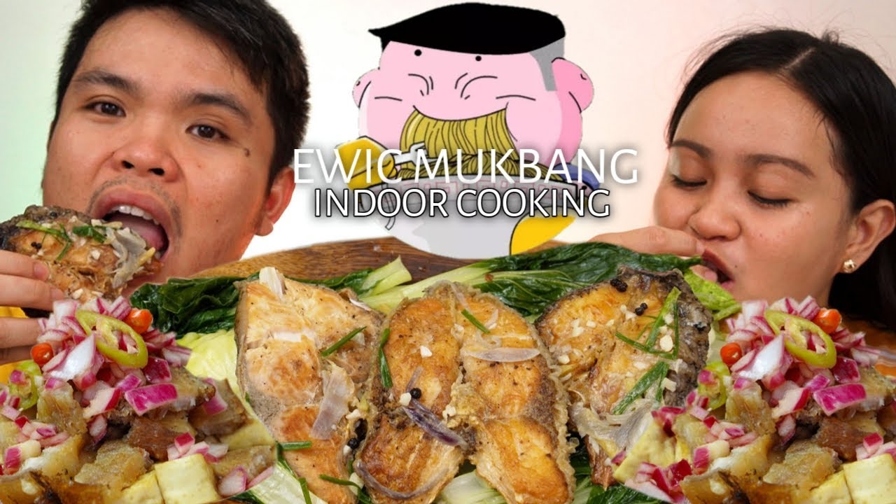 INDOOR COOKING | PESANG ISDA WITH GINISANG MISO AT TOKWA'T BABOY | Filipino Food Mukbang |Mukbang PH