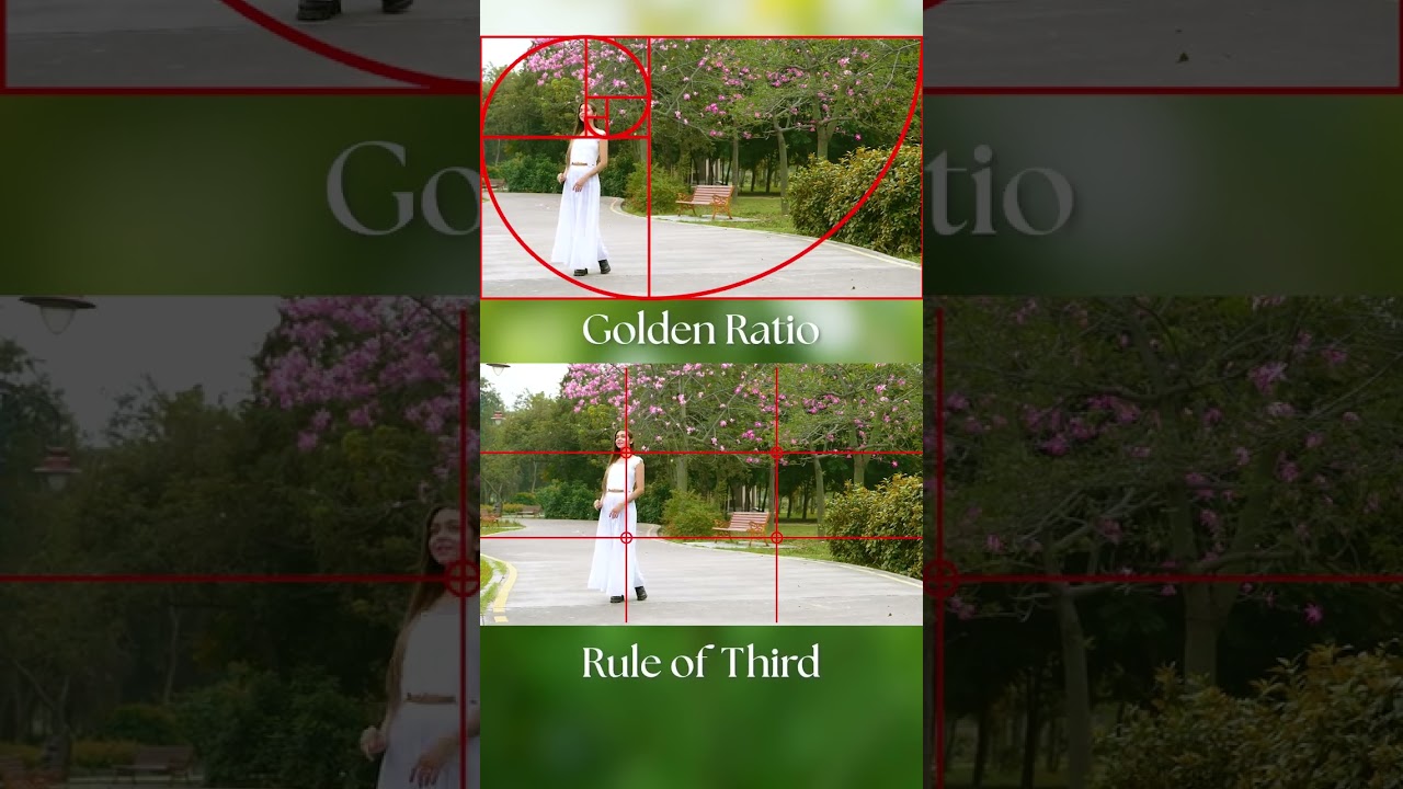 Golden Ratio & Rule of Thirds ||  Photography Composition part-3|| #GoldenRatio #RuleOfThirds #tips