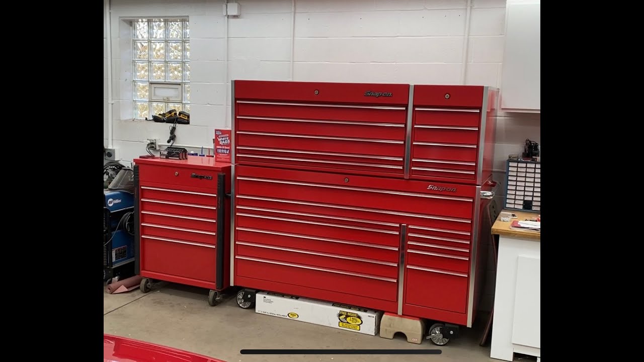 Toolbox Tour: Snap-on KRL1032/KRL1232 plus carts and machinist tools