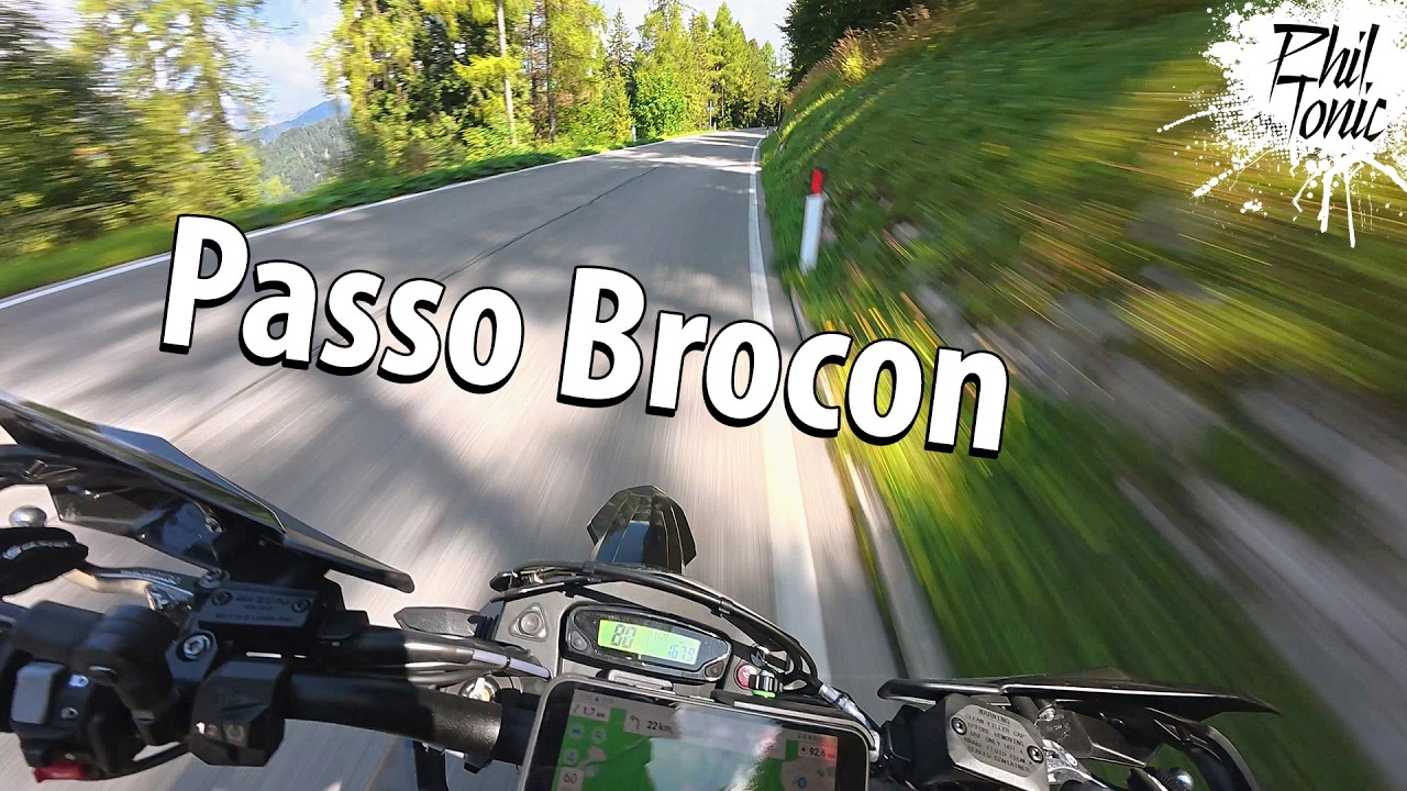 Passo Brocon - KTM 690 SMC R Raw Onboard