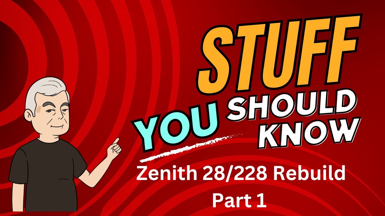 Zenith 28-228 Carburetor Rebuild part1