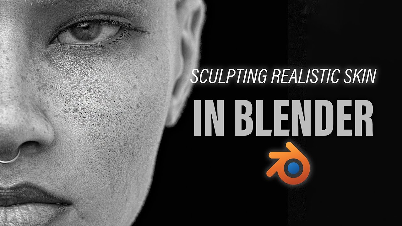 Sculpting Realistic Skin in Blender 3D - Multi Resolution and Skin Pores