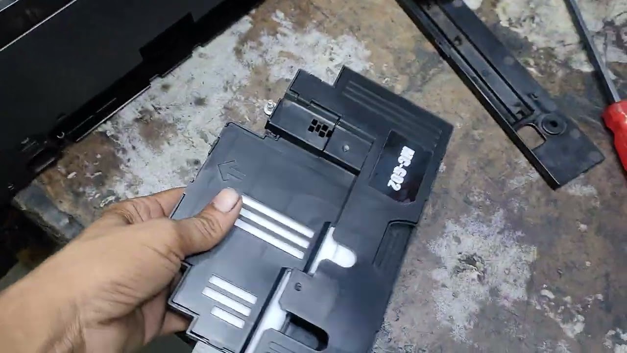 Canon G2021 G2020 G670 G570 replace maintenance cartridge support code 1726 error solution