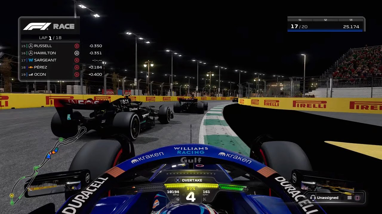 F1 23 | Round 2 | Jeddah | Williams FW45 | Sargeant