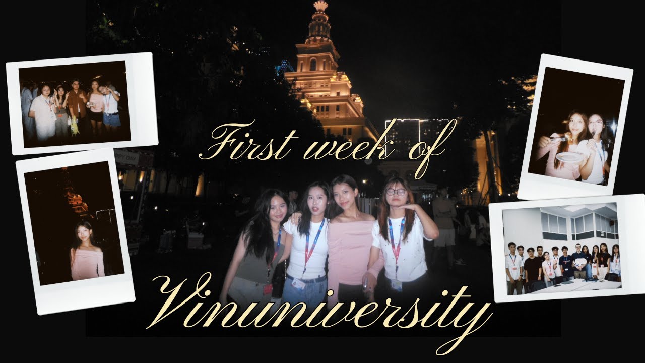 uni diary | first week of Vinuniversity