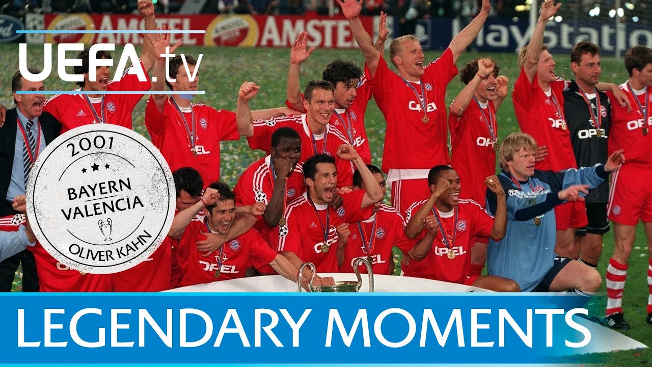 Kahn becomes Bayern penalty hero (2001)