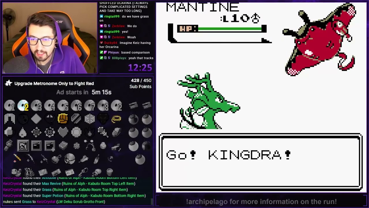 Pokemon Crystal Randomizer Archipelago with Nukkuler - Nov. 18, 2025