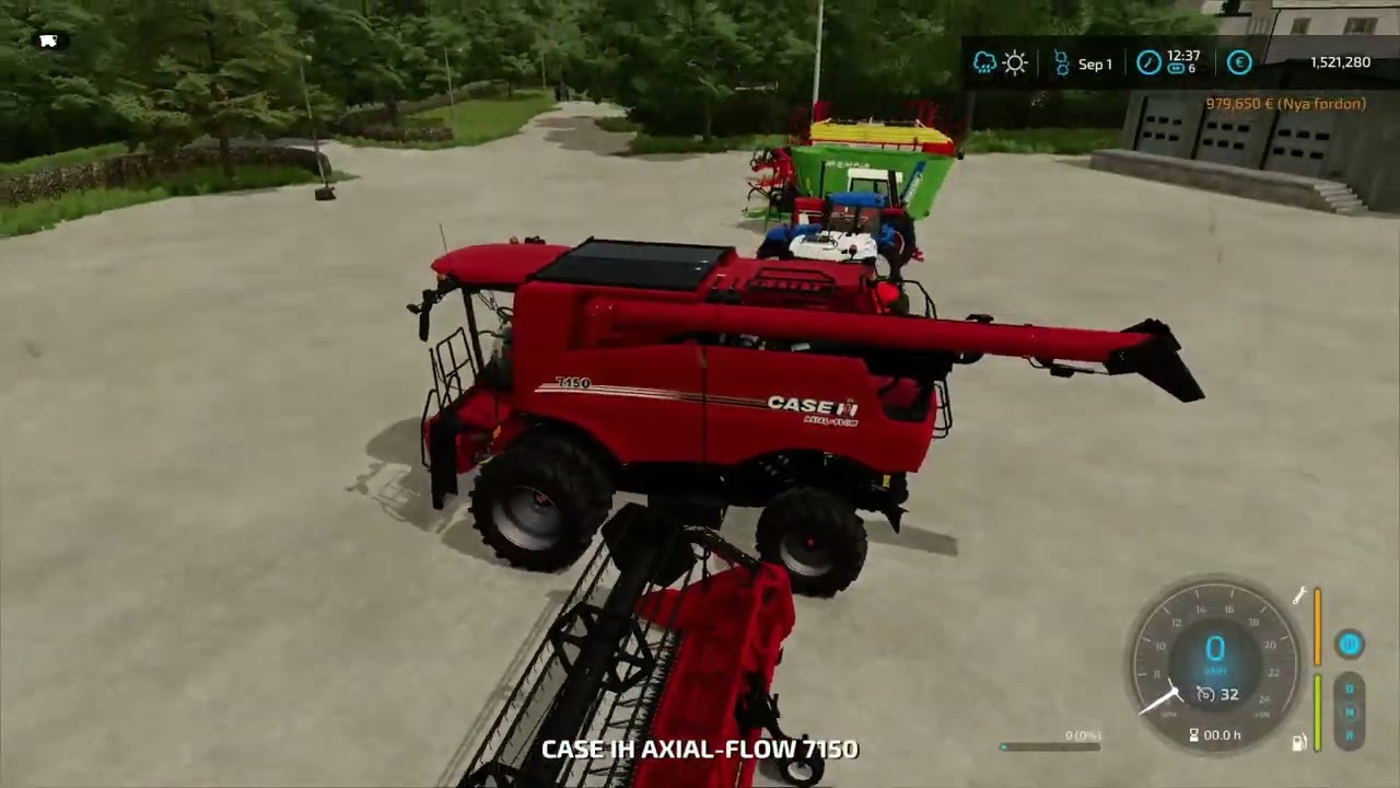Maskinpark i farming simulator 22