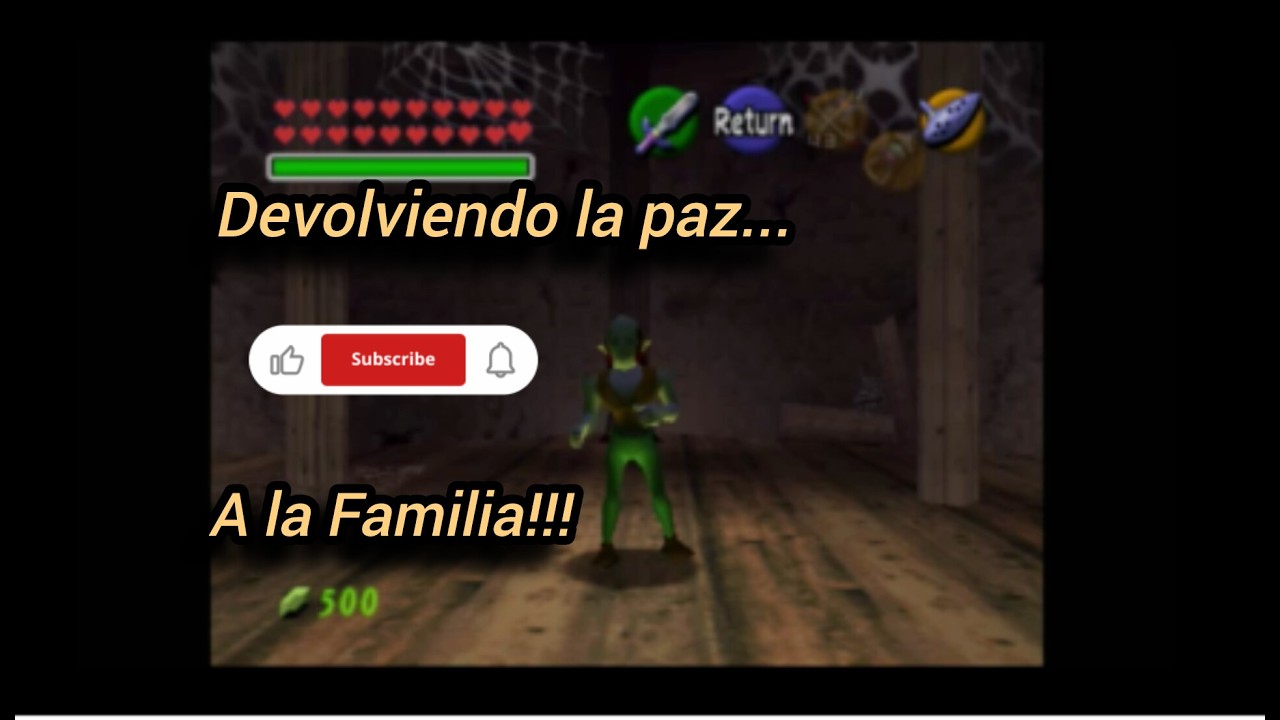 Rompiendo el hechizo de la Familia de las Skulltulas!!! TLOZ Ocarina of Time