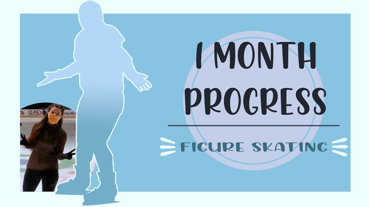 Adult figure skating | 1 month progress | (11 hours on ice)