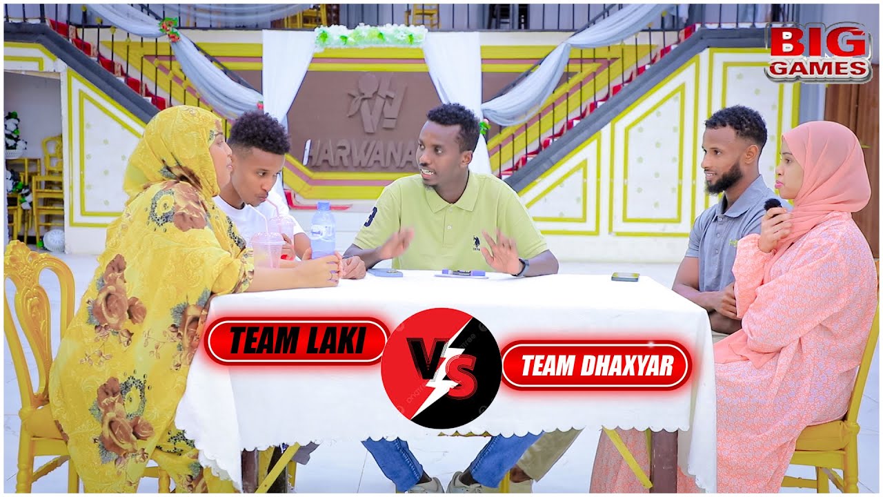 TEAM LAKI IYO TEAM DHUUBO DHEX YAR WHAT A CHALLANGE TOLOW YAA BADIYAY ?