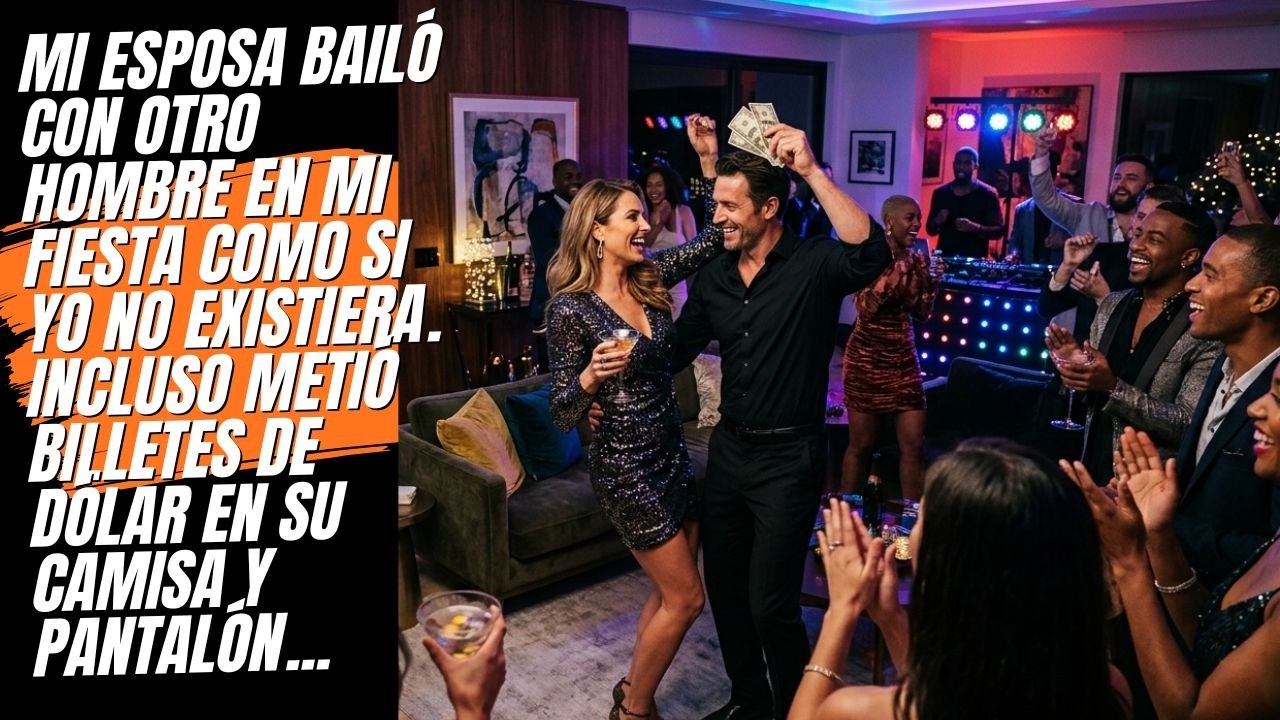 Mi esposa me ignoró en mi propia fiesta y bailó con otro hombre. Luego él empezó...