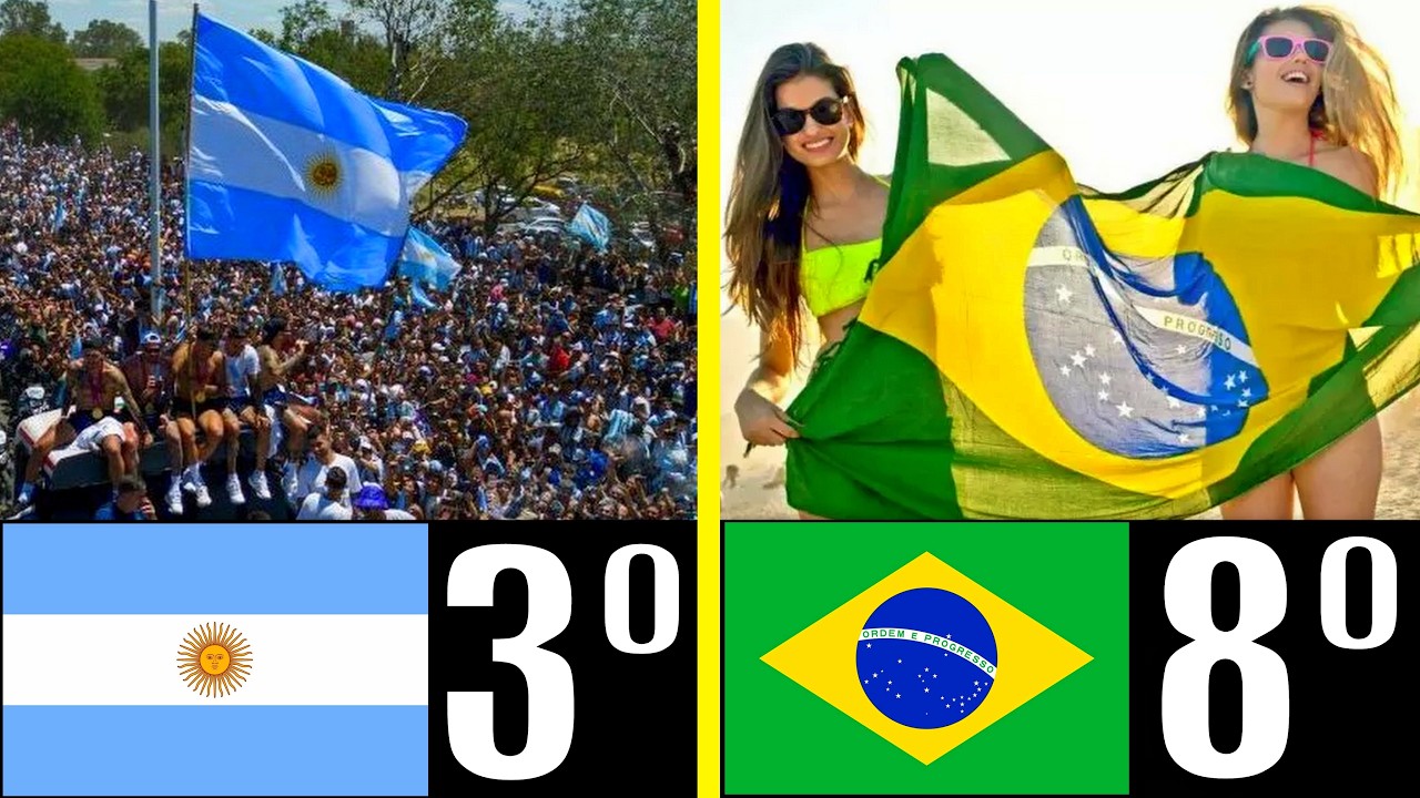 LOS 20 PA&Iacute;SES M&Aacute;S ENVIDIADOS DE LATINOAM&Eacute;RICA