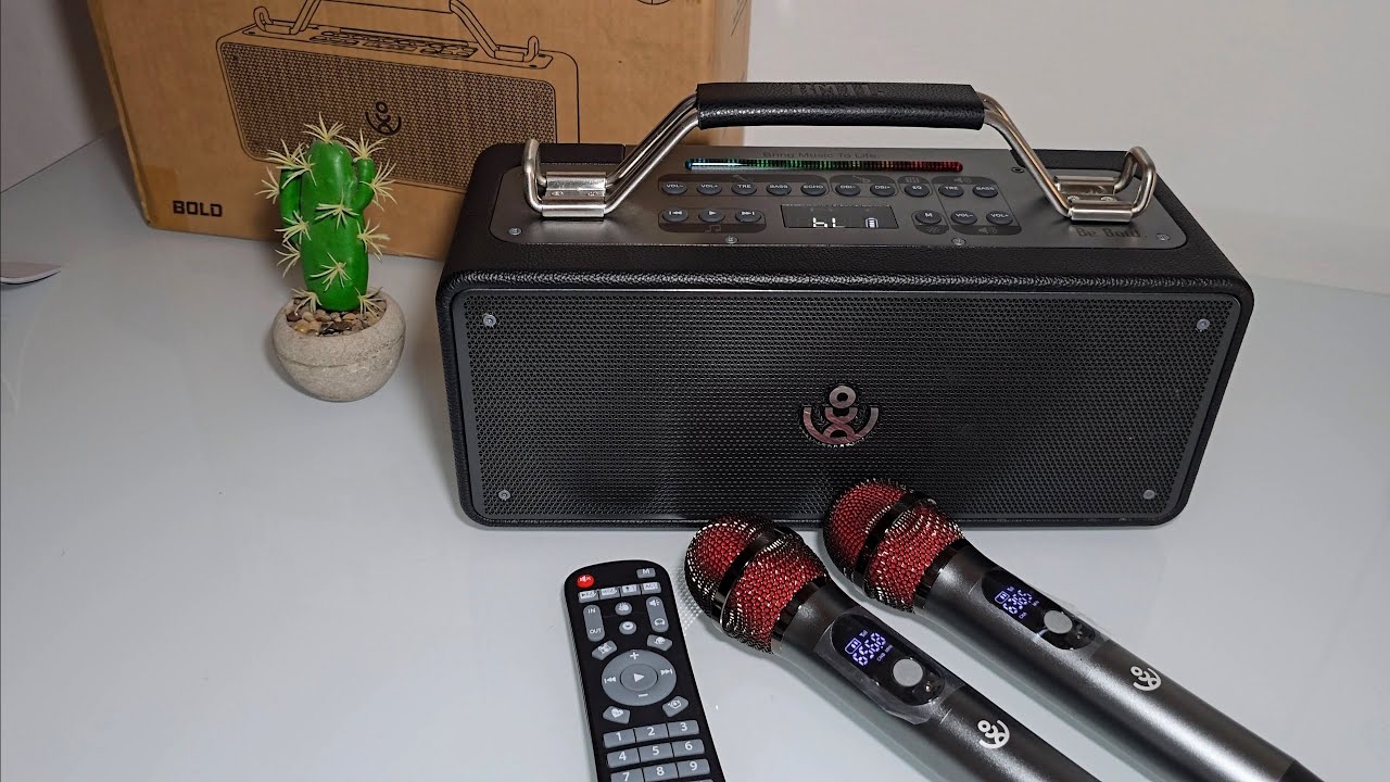 ¡Altavoz BMTL Bold, un estilo Vintage bien equipado‼️
