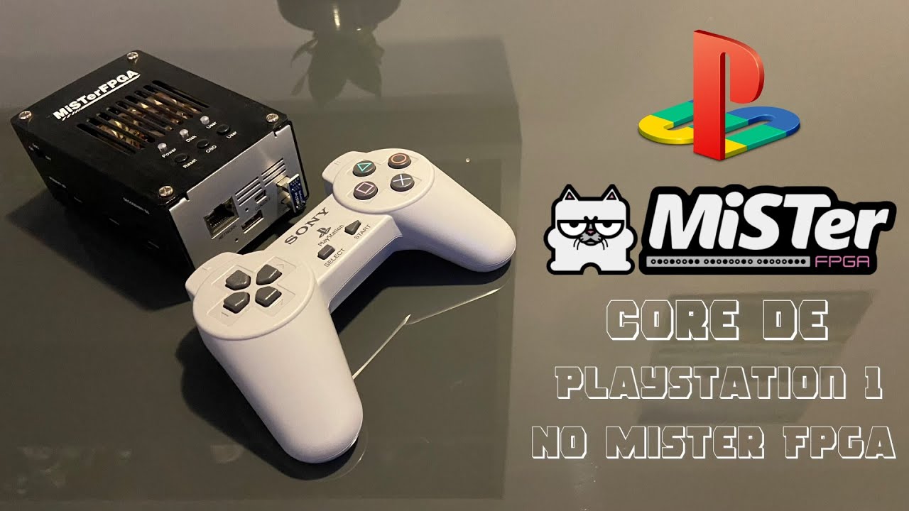 Core de Ps1 no Mister Fpga - Melhor que o console original? Sim! - Review completo e dicas.