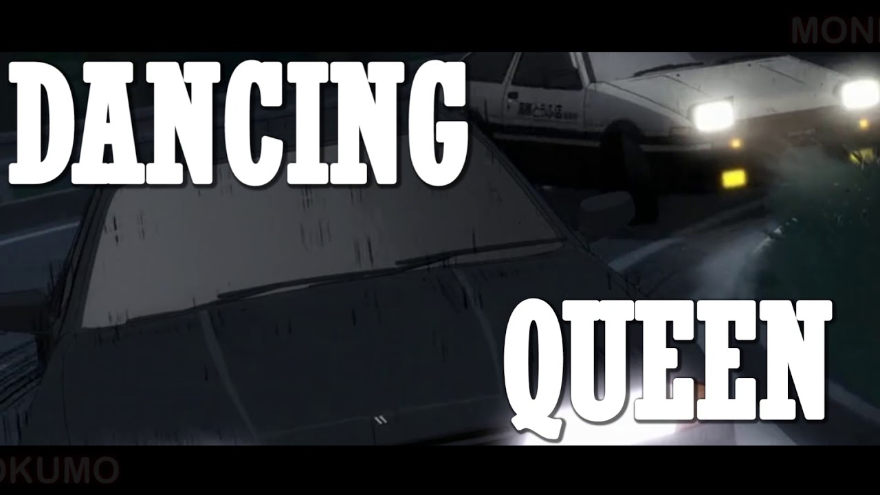 Initial D AMV Dancing Queen (Short) With lyrics