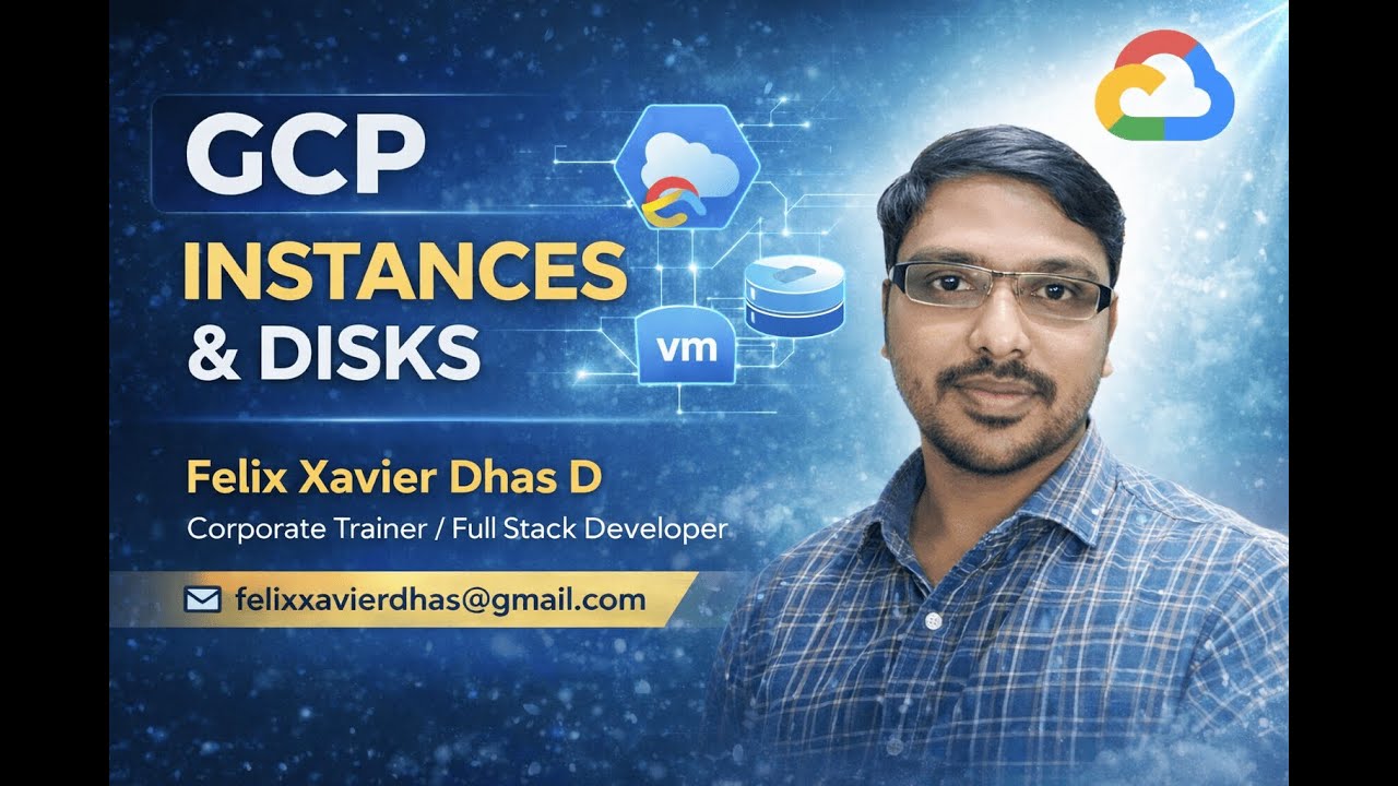 GCP Instances & Disks Made Easy | VM Types, Boot & Persistent Disks