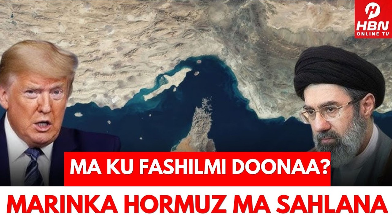 MARINKA HORMUZ MA NOQON DOONAA ASTAANTA FASHILKA MAREYKANKA? FALANQAYN