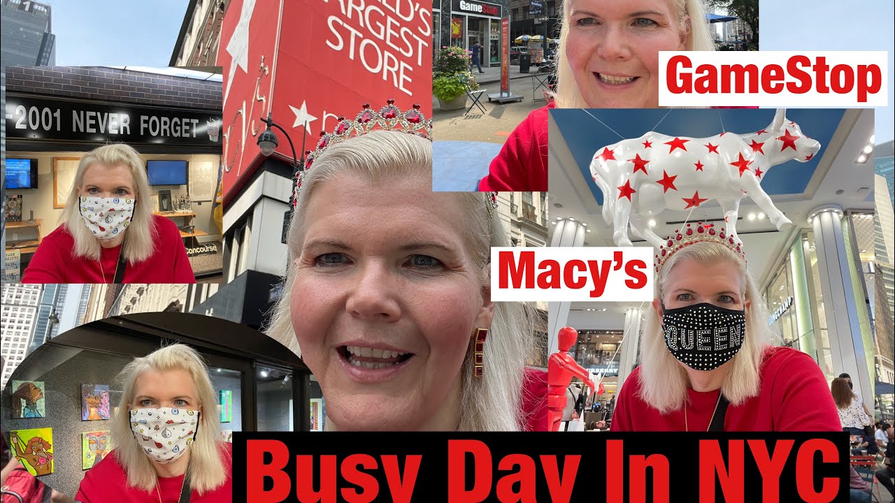 NYC Tour Macy's & GameStop !