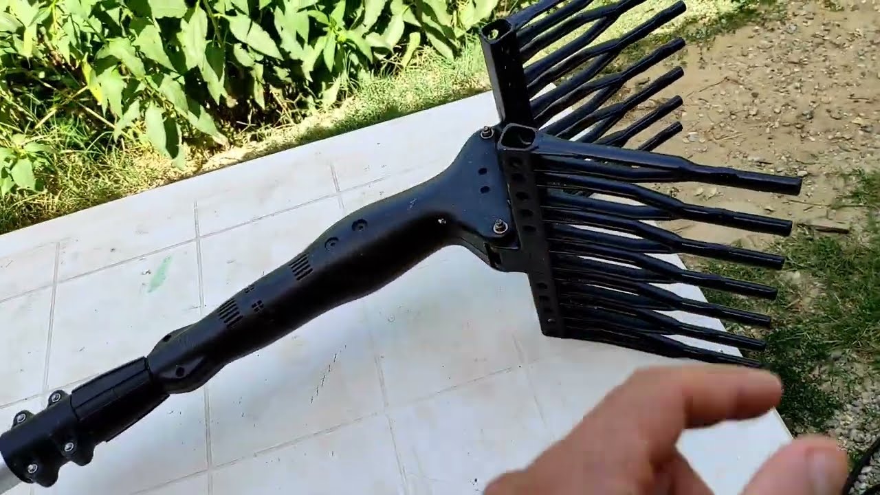 Abbacchiatore manuale a batteria per olive (manutenzione fai da te)