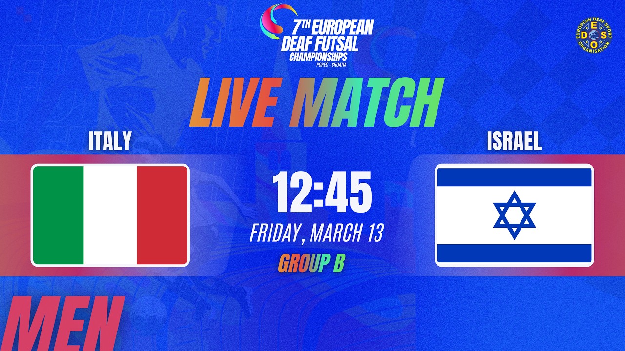 MEN | GAME 19 | GROUP B | ITALY vs ISRAEL