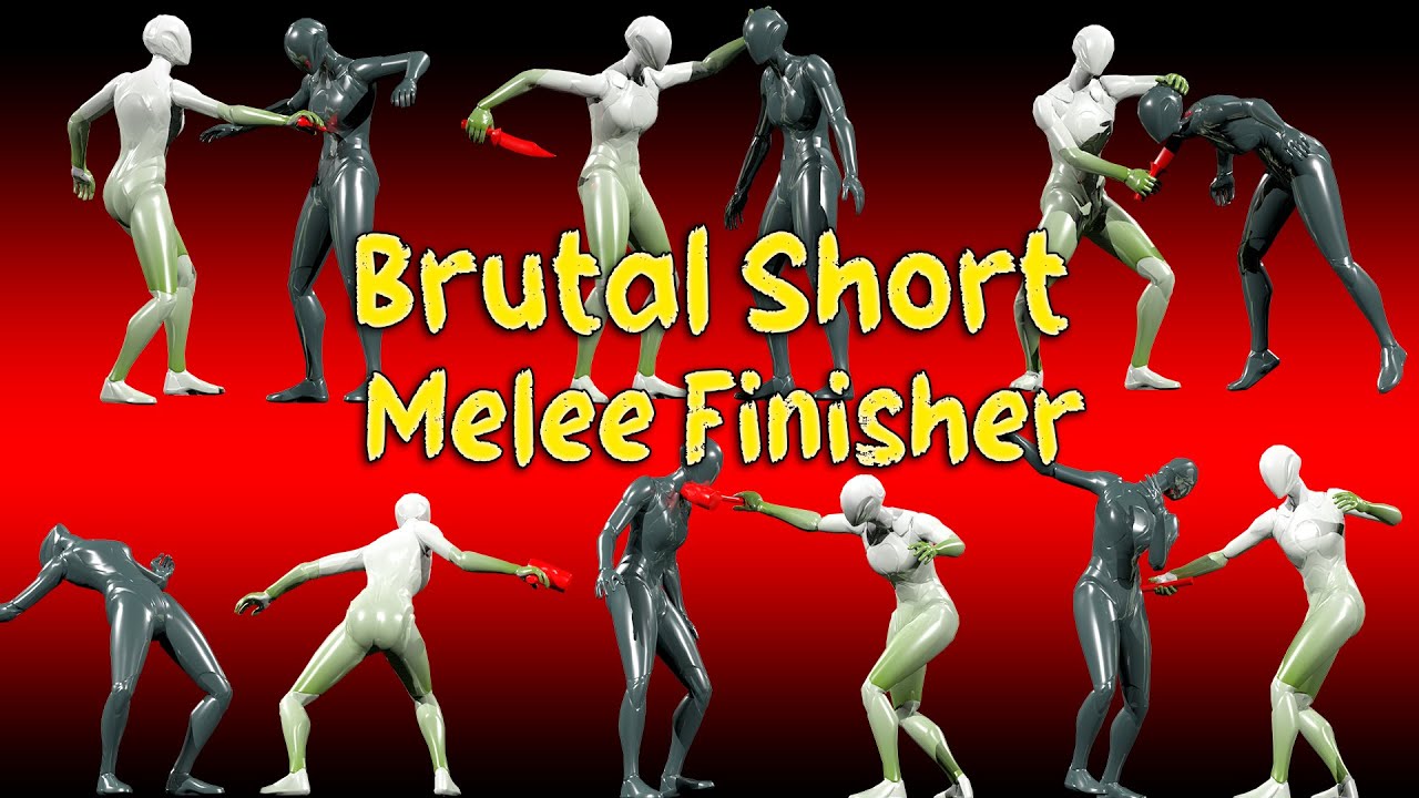 Brutal Short Melee Finisher Pack for Purchase