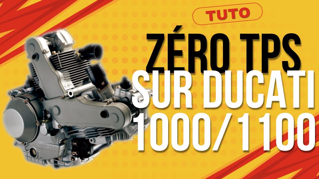 Comment régler le zéro TPS sur DUCATI 1000 et 1100