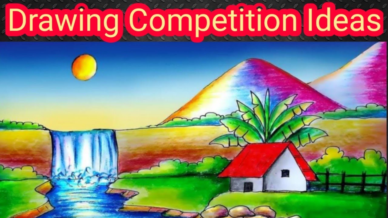 LATTEST DRAWING COMPETITION IDEAS FOR KIDS #shorts #artwork #drawing #2022