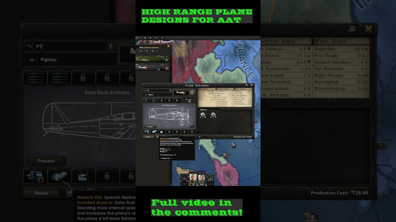 High Range Plane Designs For AAT! #hoi4