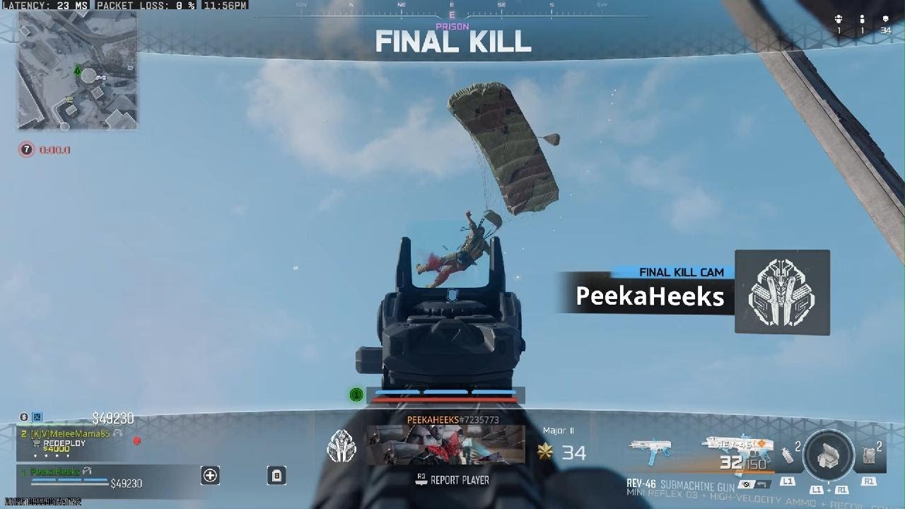 PeekaHeeks got his first Warzone nuke!! 🫡
