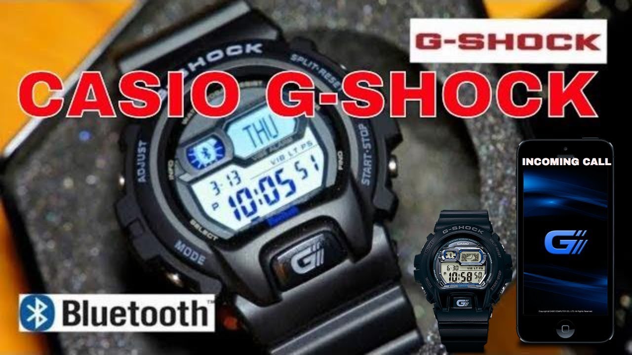 CASIO G-SHOCK BLUETOOTH Watch GB6900B-2ER Review Features Unboxing 2014