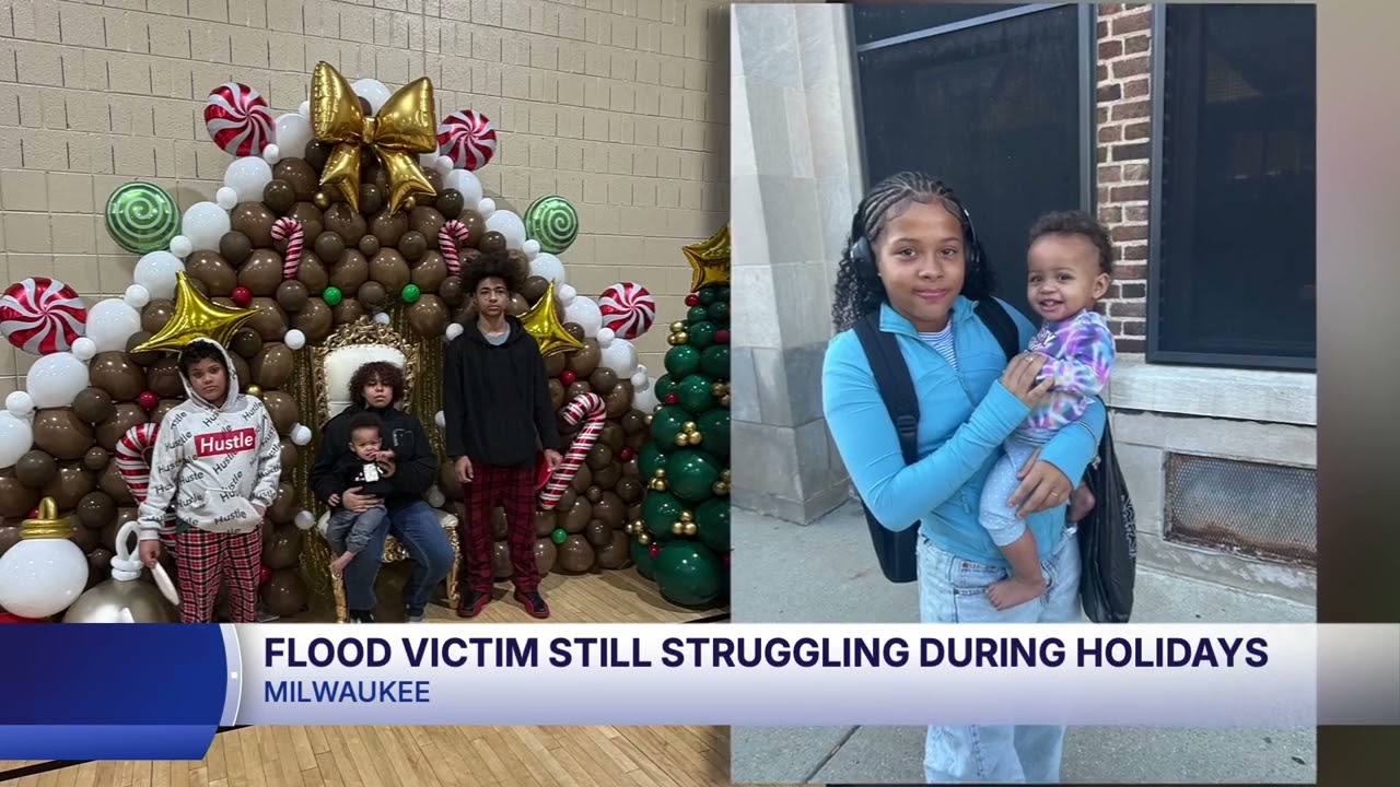 Milwaukee mom seeks help after historic flooding as Christmas approaches