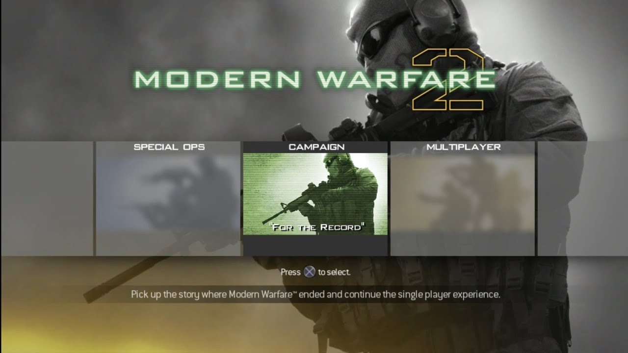 Call of Duty: Modern Warfare 2 -- Gameplay (PS3)