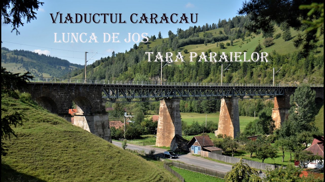 Cu trenul de la Lunca de Jos până la viaductul Caracău în ,,Tara  Pâraielor ”🌞🌳🦅🌲🌻