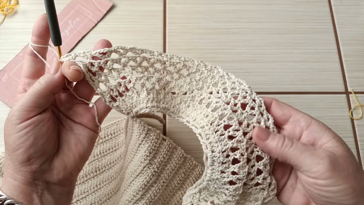 CROP TOP/ YAZLIK BLUZ  #tutorialcrochettop #tığişiyazlıkbluz #DIY