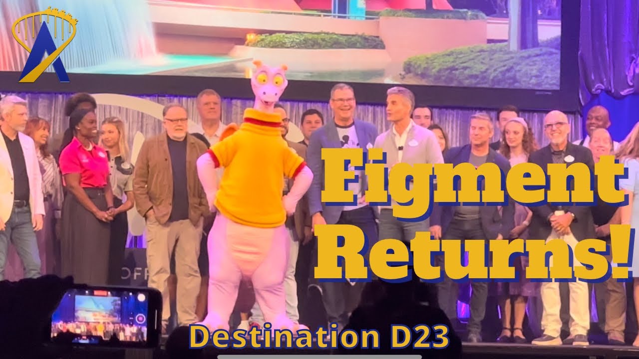 Figment Returns for a Disney D23 Singalong