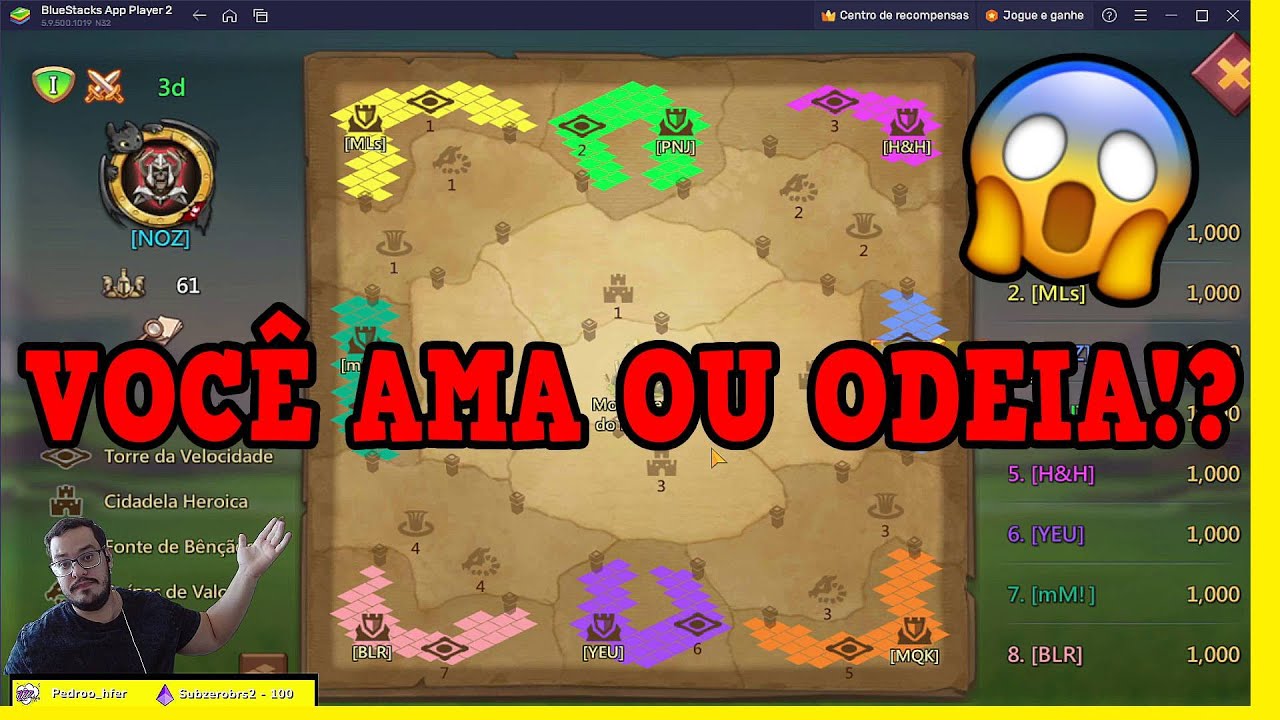 PARE DE SOFRER NA EXPEDIÇÃO DE GUILDA Lords Mobile