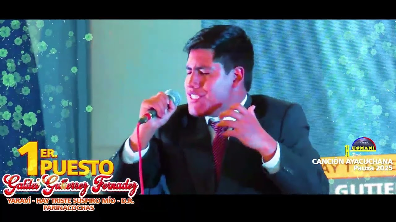 CANCION AYACUCHANA EN PAUSA 2025 // PARINACOCHAS CAMPEON EN YARAVI / HUAMANI PRODUCCIONES 975165218