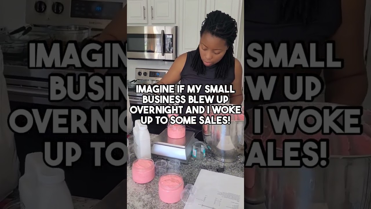 Help me blow up my small business! 🙂 #asmr #handmade #body #scrub #smallbusiness #skincare #haircare